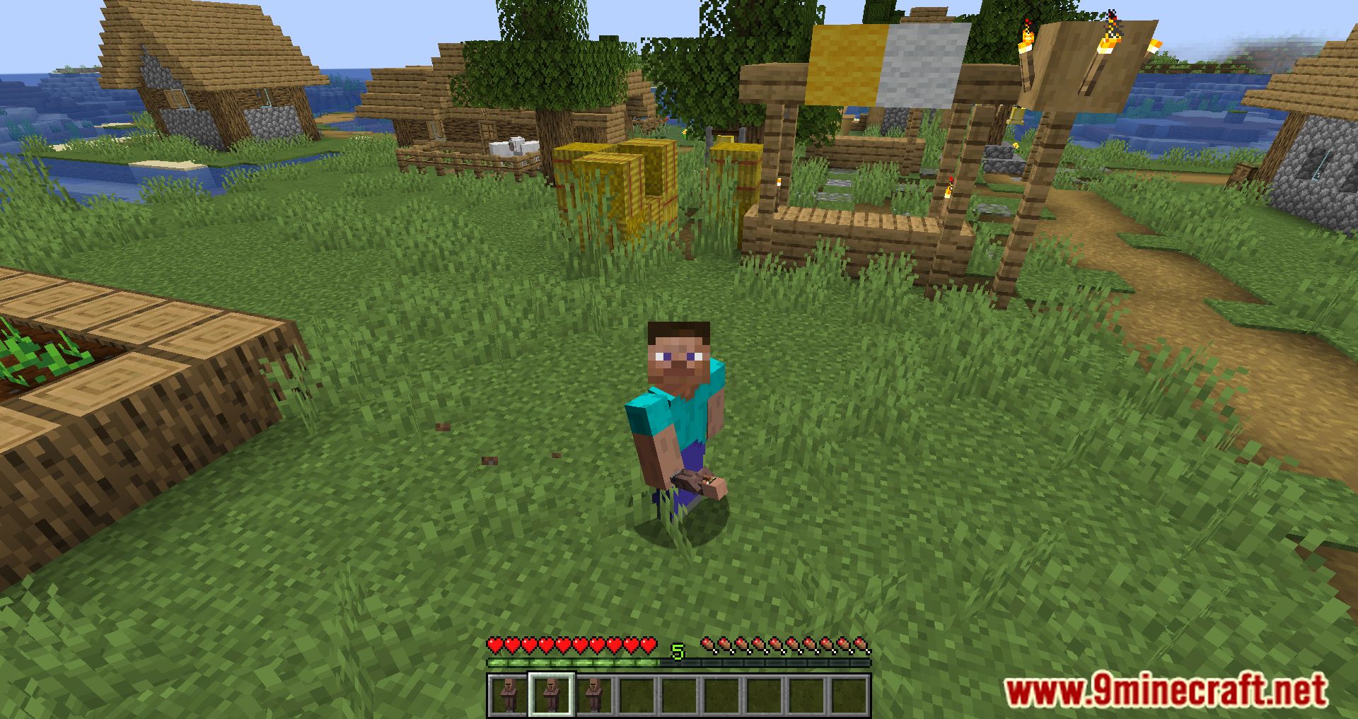 Pickable Villagers Mod (1.20.4, 1.19.4) - Keep Villager As Items 11