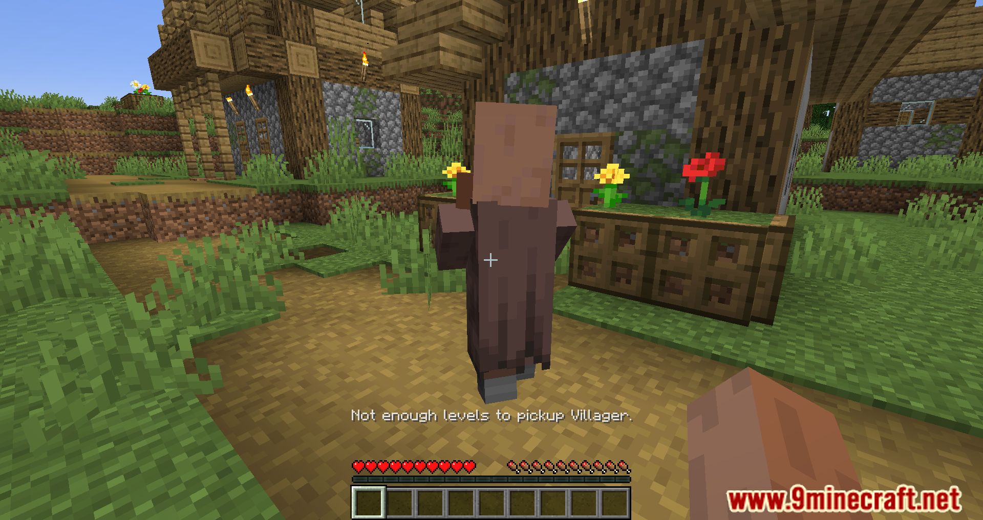 Pickable Villagers Mod (1.20.4, 1.19.4) - Keep Villager As Items 5