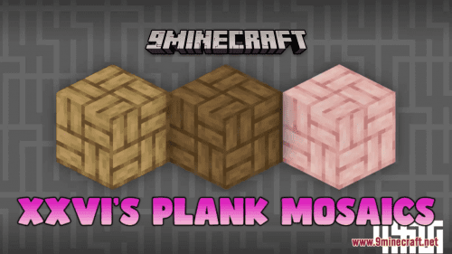 XXVI’s Plank Mosaics Resource Pack (1.20.6, 1.20.1) – Texture Pack Thumbnail