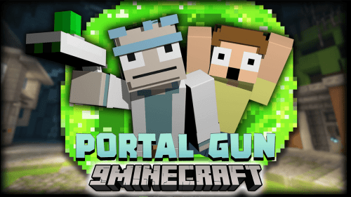 Portal Gun Data Pack (1.19.4, 1.19.2) – From Rick & Morty! Thumbnail