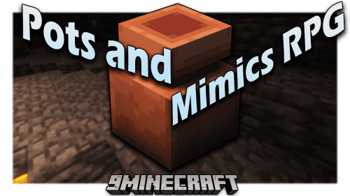 Pots And Mimics RPG Mod (1.19.4, 1.18.2) – New Treasure Pots With A Random Surprise Thumbnail