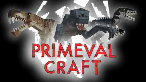 Primeval Craft Addon (1.20, 1.19) – MCPE/Bedrock Mod Thumbnail