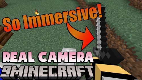 Real Camera Mod (1.20.4, 1.19.4) – Improved First Person View Thumbnail