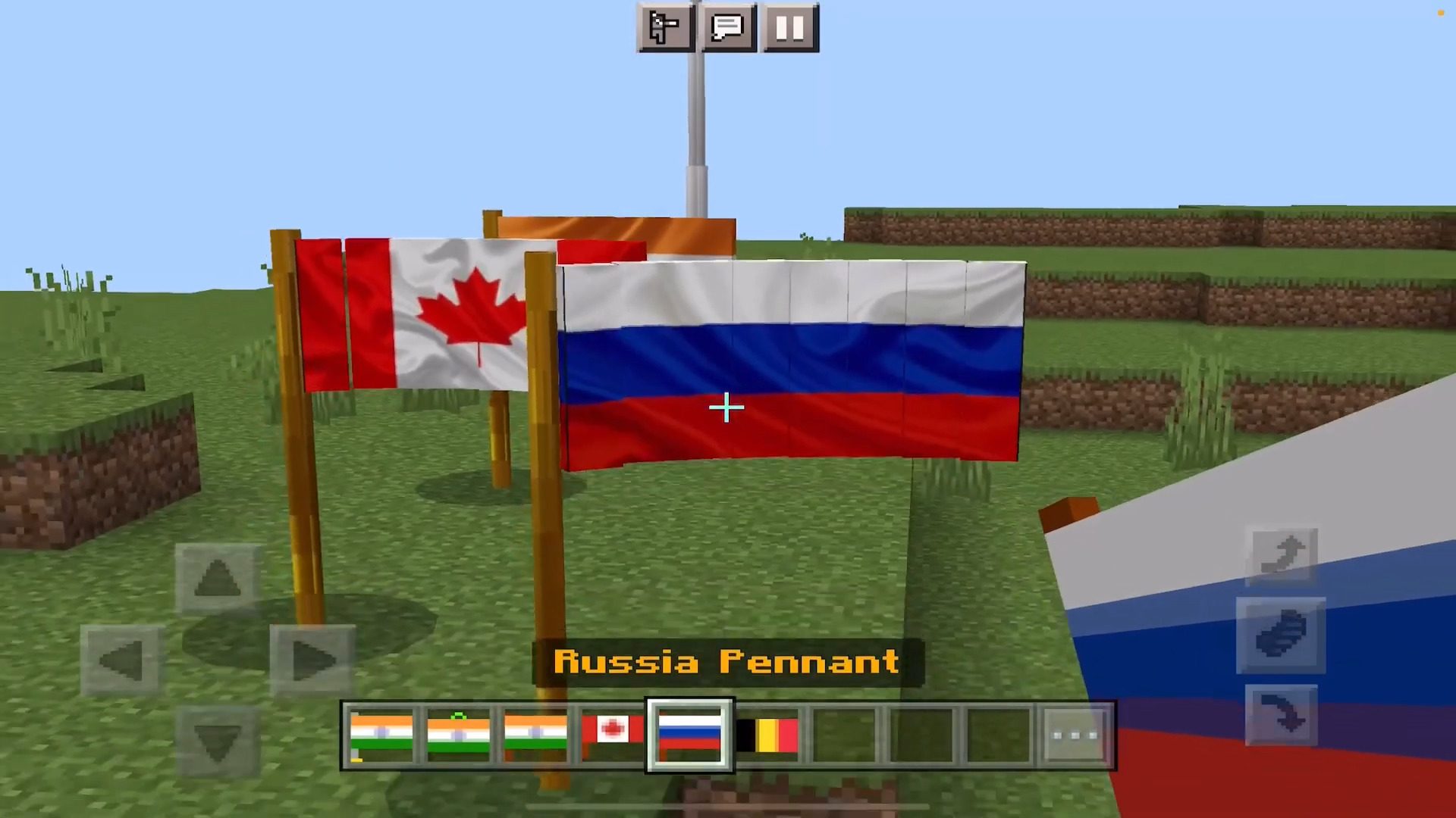 Realistic Flags Addon (1.20, 1.19) - MCPE/Bedrock Mod 6