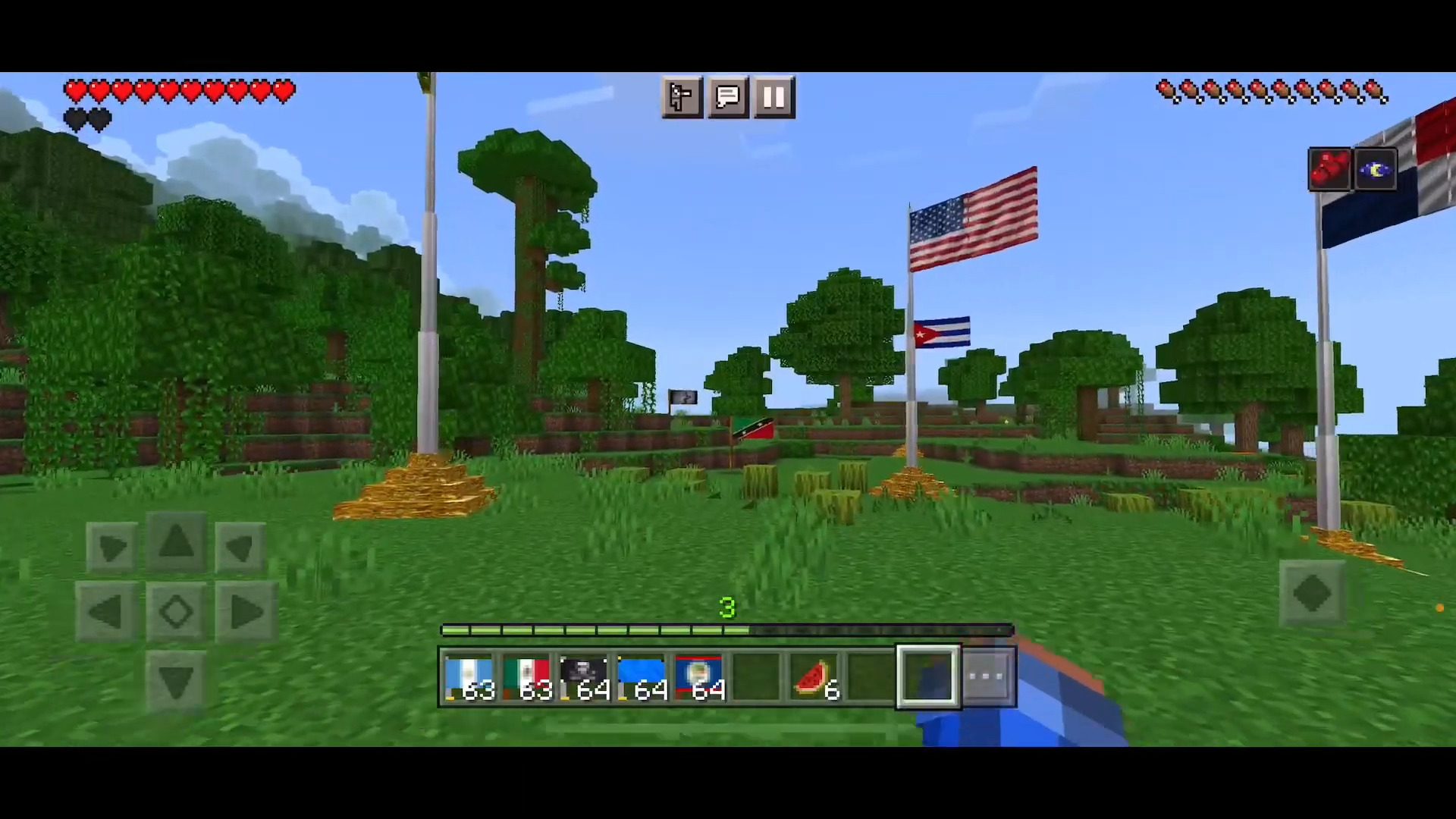 Realistic Flags Addon (1.20, 1.19) - MCPE/Bedrock Mod 9