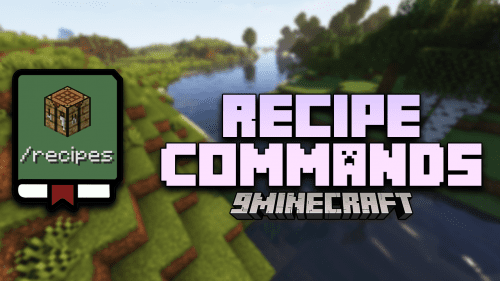 Recipe Commands Mod (1.21.1, 1.20.1) – Useful For New Players Thumbnail