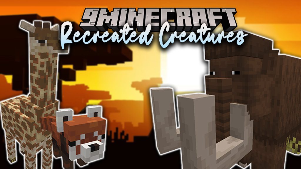 Recrafted Creatures Mod (1.20.1, 1.19.4) - New Wild Creatures 1