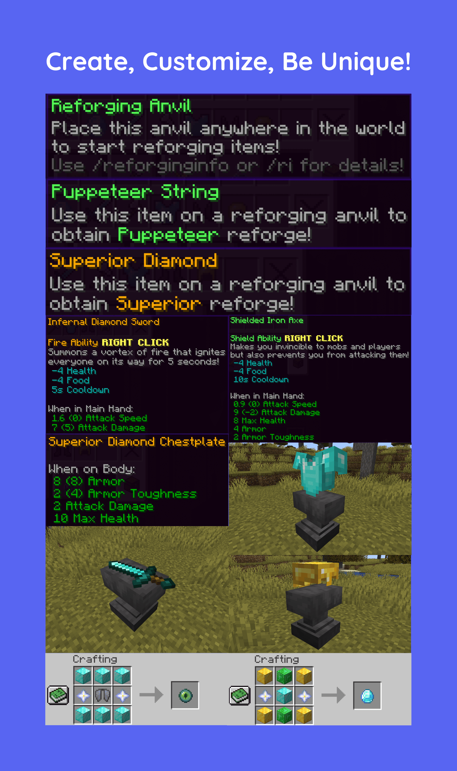 Reforging Plugin (1.20.1, 1.19.4) – Spigot 2