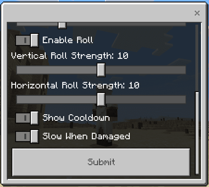 Roll & Stamina Addon (1.20) - MCPE/Bedrock Mod 8