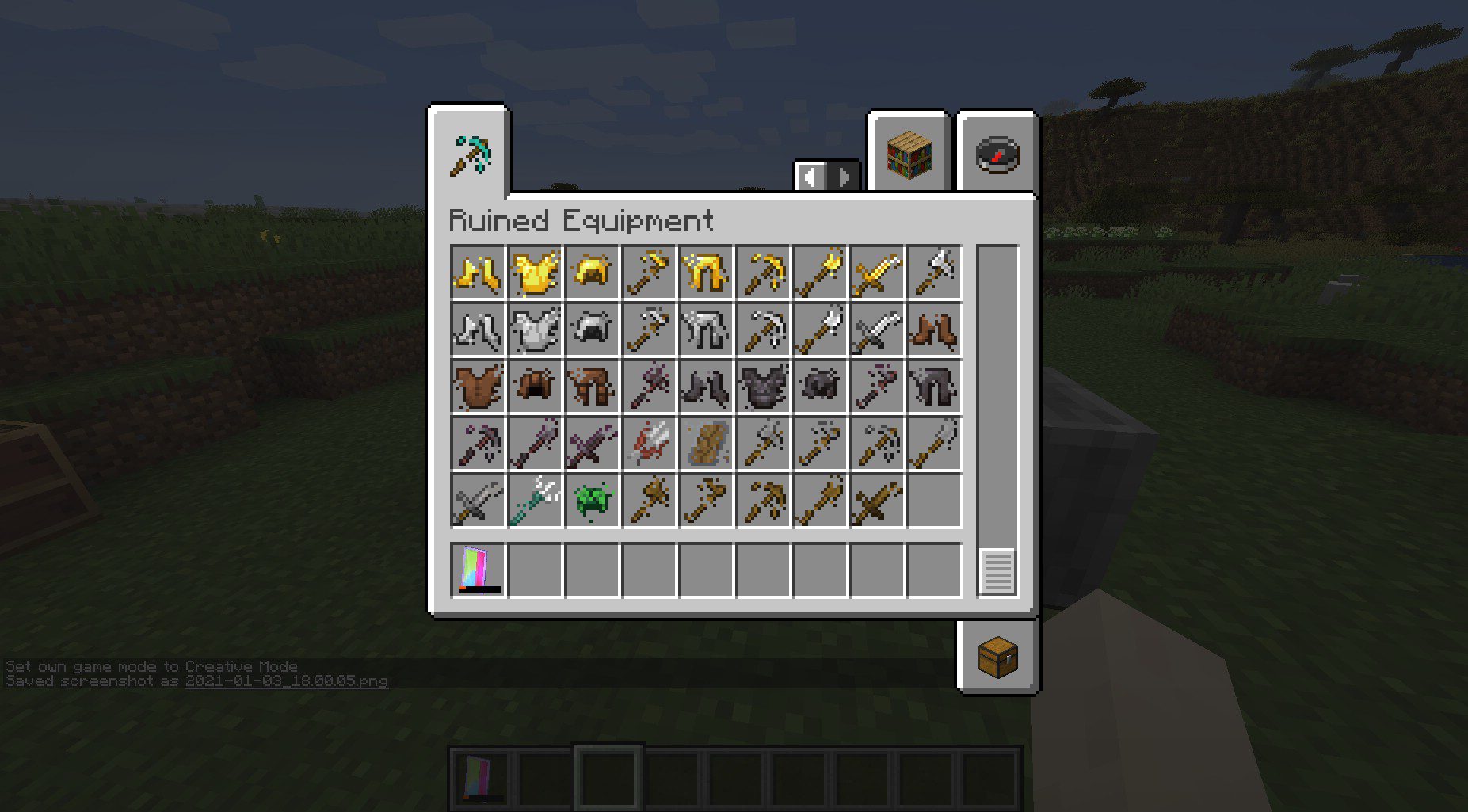 Ruined Equipment Mod (1.20.4, 1.19.4) - Keep the Broken Armor as a Souvenir 15