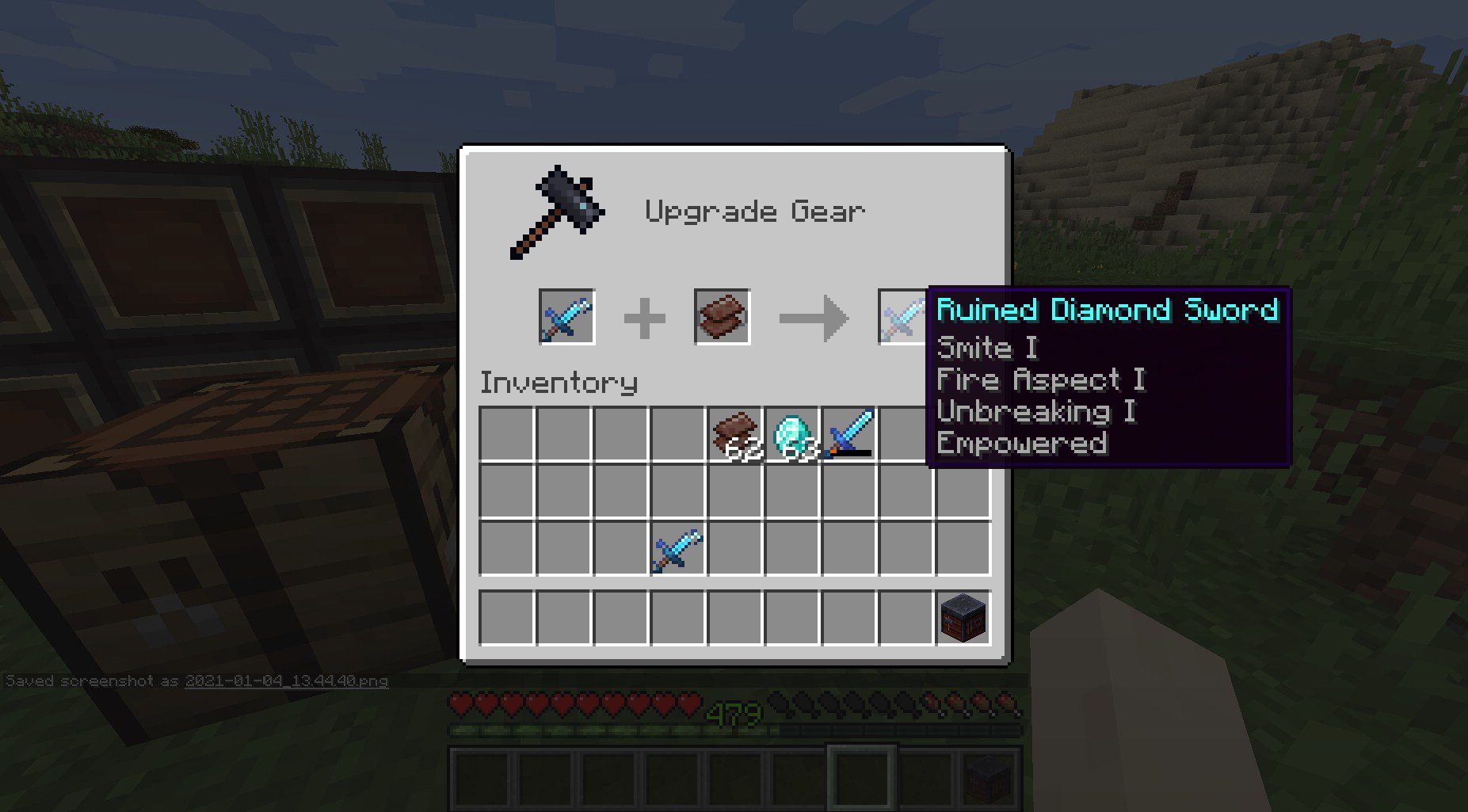 Ruined Equipment Mod (1.20.4, 1.19.4) - Keep the Broken Armor as a Souvenir 9