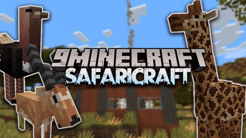 SafariCraft Mod (1.19.2) – Explore a new Ecosystem Thumbnail