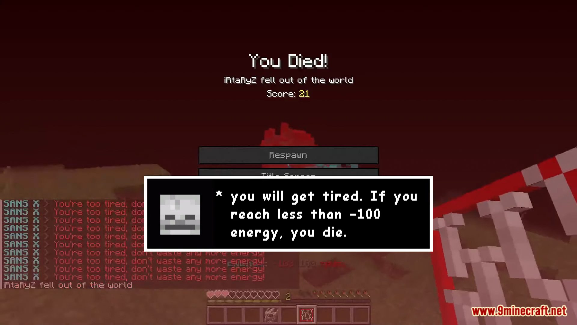 Sans Data Pack (1.19.4, 1.19.2) - From Undertale! 6