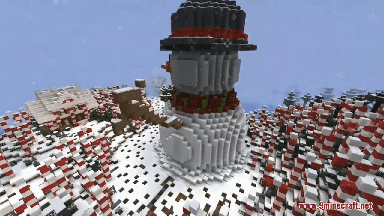 Santa Claus Village Map (1.21.1, 1.20.1) - A Festive Minecraft Map 6