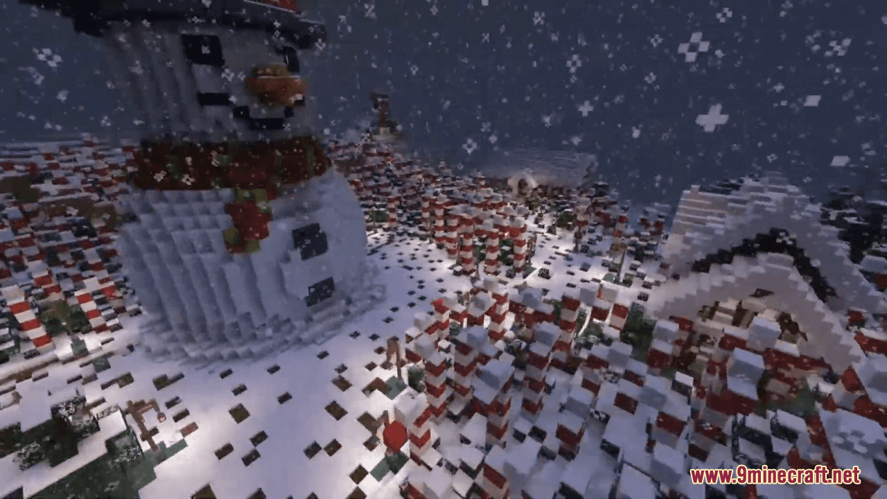 Santa Claus Village Map (1.21.1, 1.20.1) - A Festive Minecraft Map 8