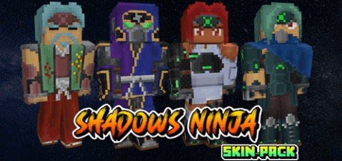 Shadowstrike Ninja Skin Pack (1.20, 1.19) – MCPE/Bedrock Thumbnail