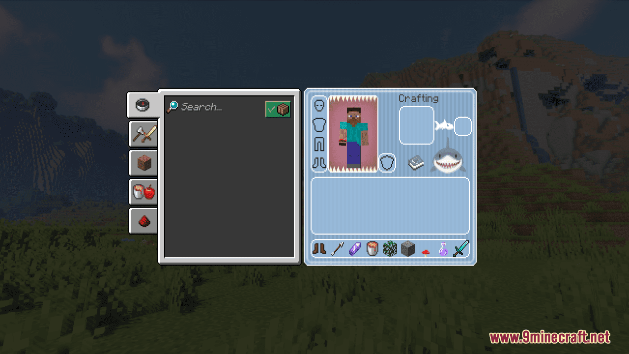 Shark GUI Resource Pack (1.20.4, 1.19.4) - Texture Pack 9