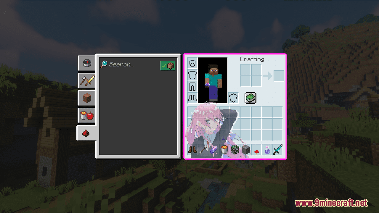 Shikimori's Not Just a Cutie Custom GUI Resource Pack (1.20.6, 1.20.1) - Texture Pack 7