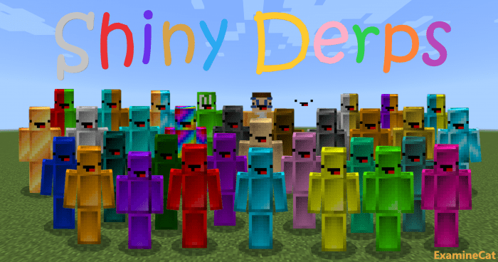 Shiny Derps Skin Pack (1.20, 1.19) - MCPE/Bedrock 1