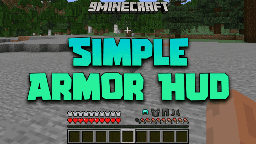 Simple Armor Hud Mod (1.21.1, 1.20.1) – View Your Armor Quickly!! Thumbnail