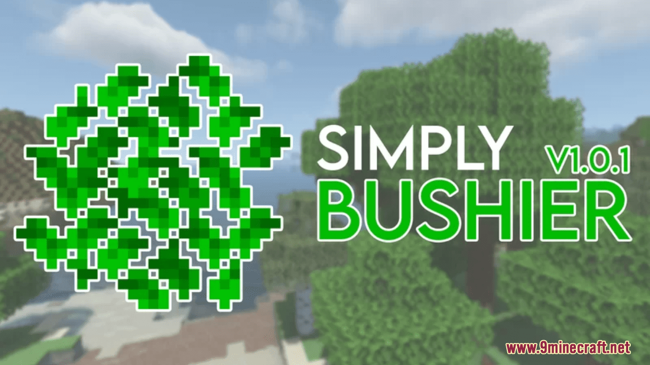 Simply Bushier Resource Pack (1.20.6, 1.20.1) - Texture Pack 1