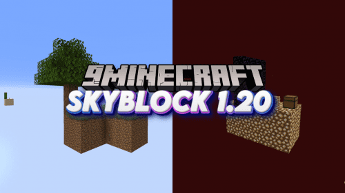 Skyblock 1.20 Map (1.21.1, 1.20.1) – New and More Improved Thumbnail