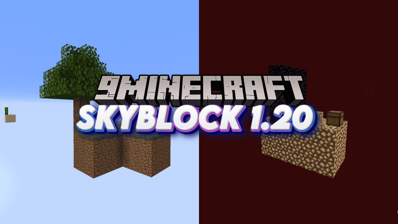 Skyblock 1.20 Map (1.20.4, 1.19.4) - New and More Improved 1