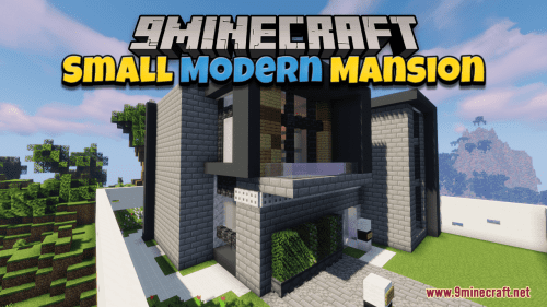 Small Modern Mansion Map (1.21.1, 1.20.1) – An Architectural Wonder Thumbnail