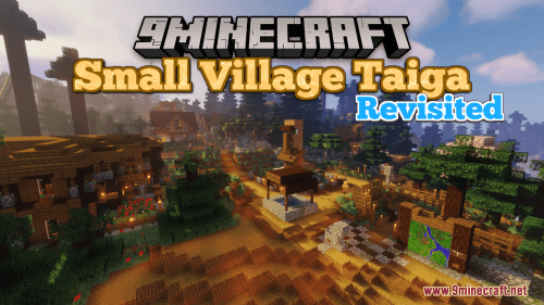 Small Village Taiga Revisited Map (1.21.1, 1.20.1) – Perfect Survival Base Thumbnail