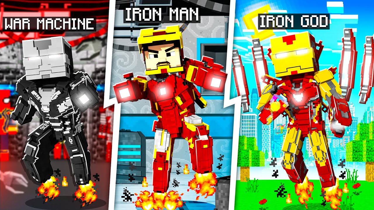 Soul Industries Heropack Mod (1.7.10) – Iron Man Suits 1