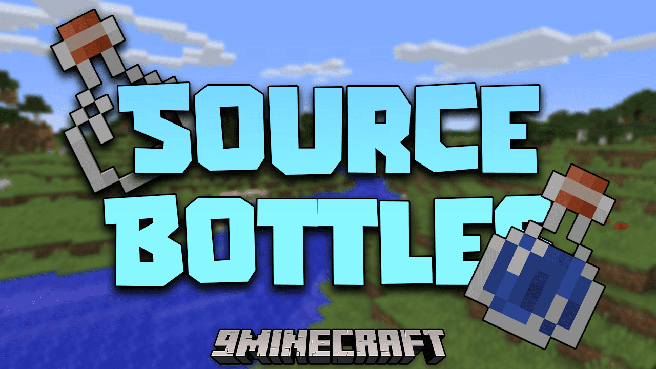 Source Bottles Mod (1.12.2) - Use A Glass Bottle On A Water! 1