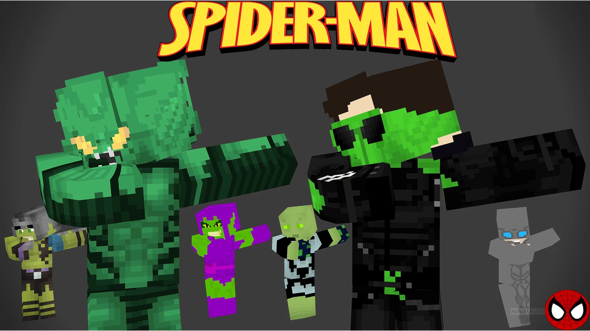 Spider-Man Heropack Mod (1.7.10) – A Hero In All Of Us 2