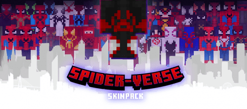 Spider-Verse Skin Pack (1.20, 1.19) – MCPE/Bedrock Thumbnail