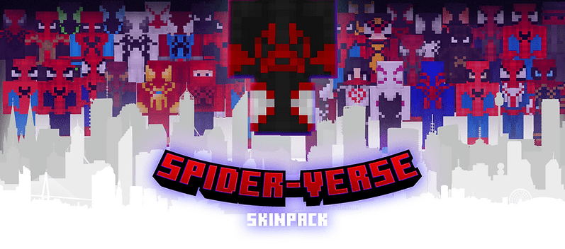 Spider-Verse Skin Pack (1.20, 1.19) - MCPE/Bedrock 1