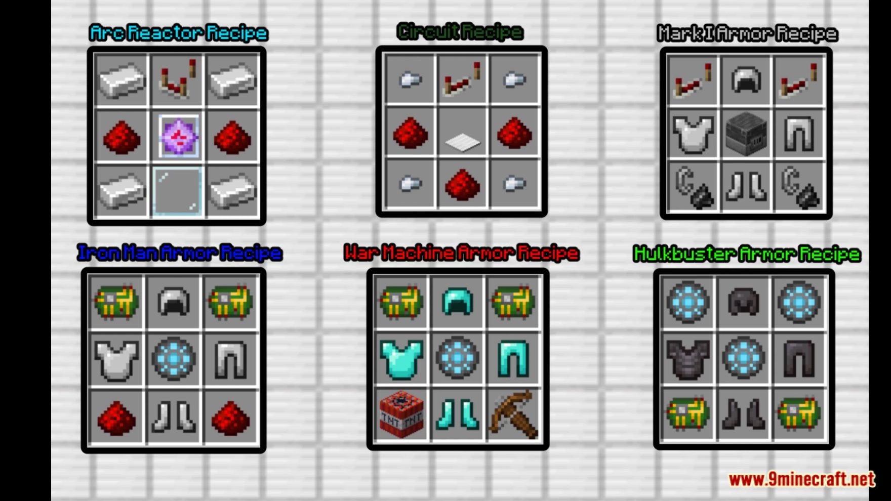 Stark Industries Data Pack (1.19.4, 1.19.2) - Become Iron Man! 3