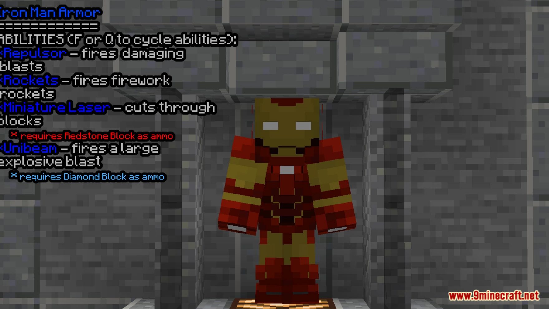 Stark Industries Data Pack (1.19.4, 1.19.2) - Become Iron Man! 2