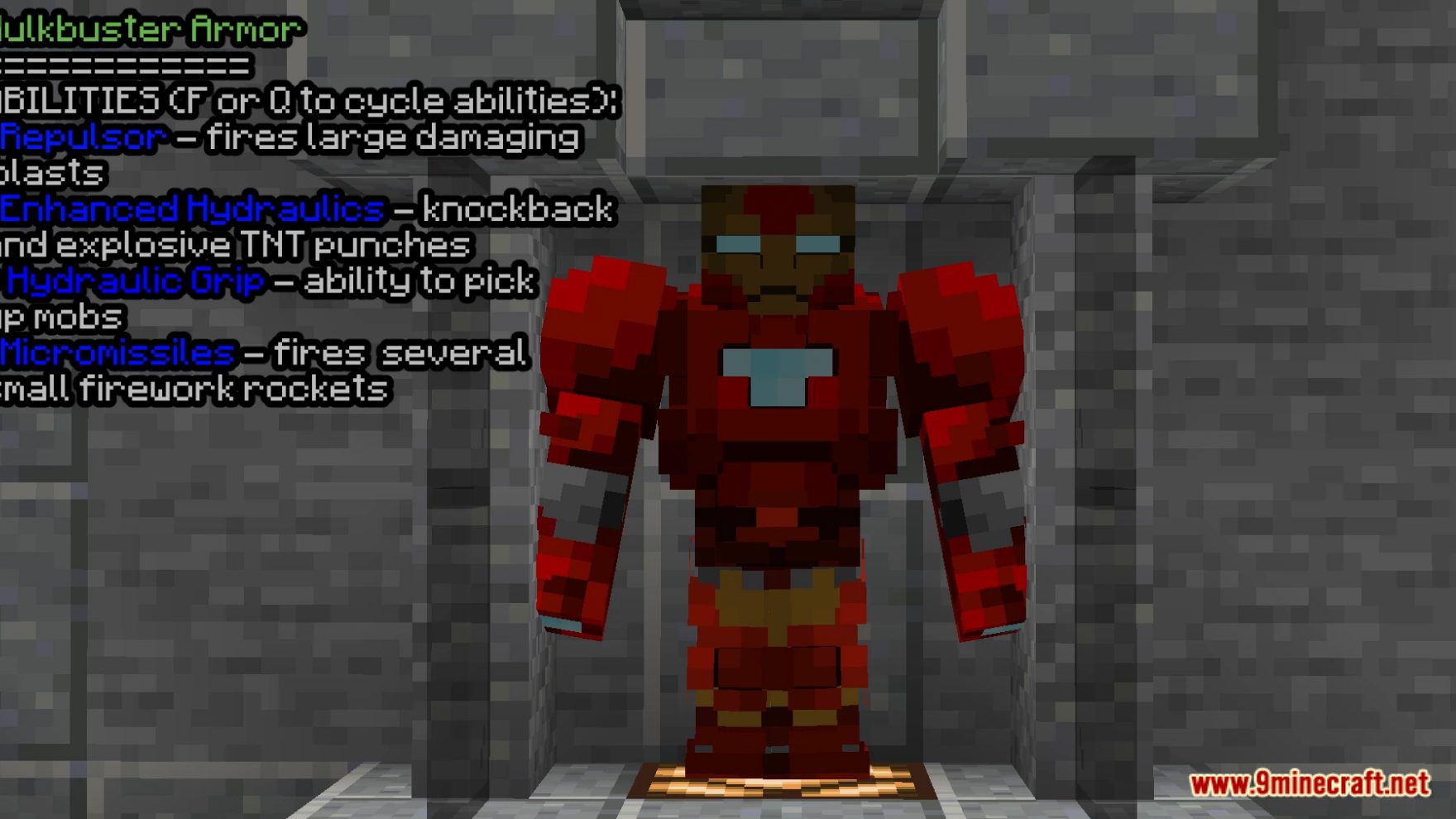 Stark Industries Data Pack (1.19.4, 1.19.2) - Become Iron Man! 15