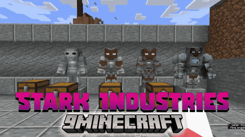 Stark Industries Data Pack (1.19.4, 1.19.2) – Become Iron Man! Thumbnail