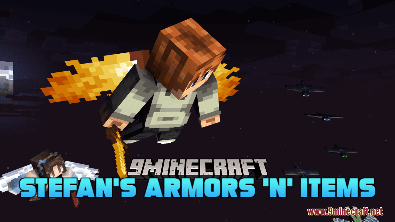 Stefan's Armors 'N' Items Resource Pack (1.21, 1.20.1) - Texture Pack 1