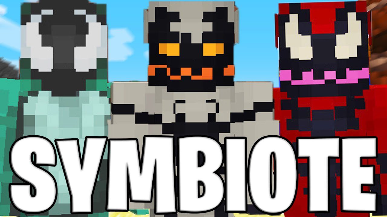 Symbiotes Heropack Mod (1.7.10) – Becoming Venom in Minecraft 1