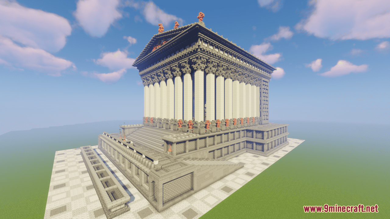 Temple of Venus Genetrix Map (1.21.1, 1.20.1) - Recreation of Historical Grandeur 3