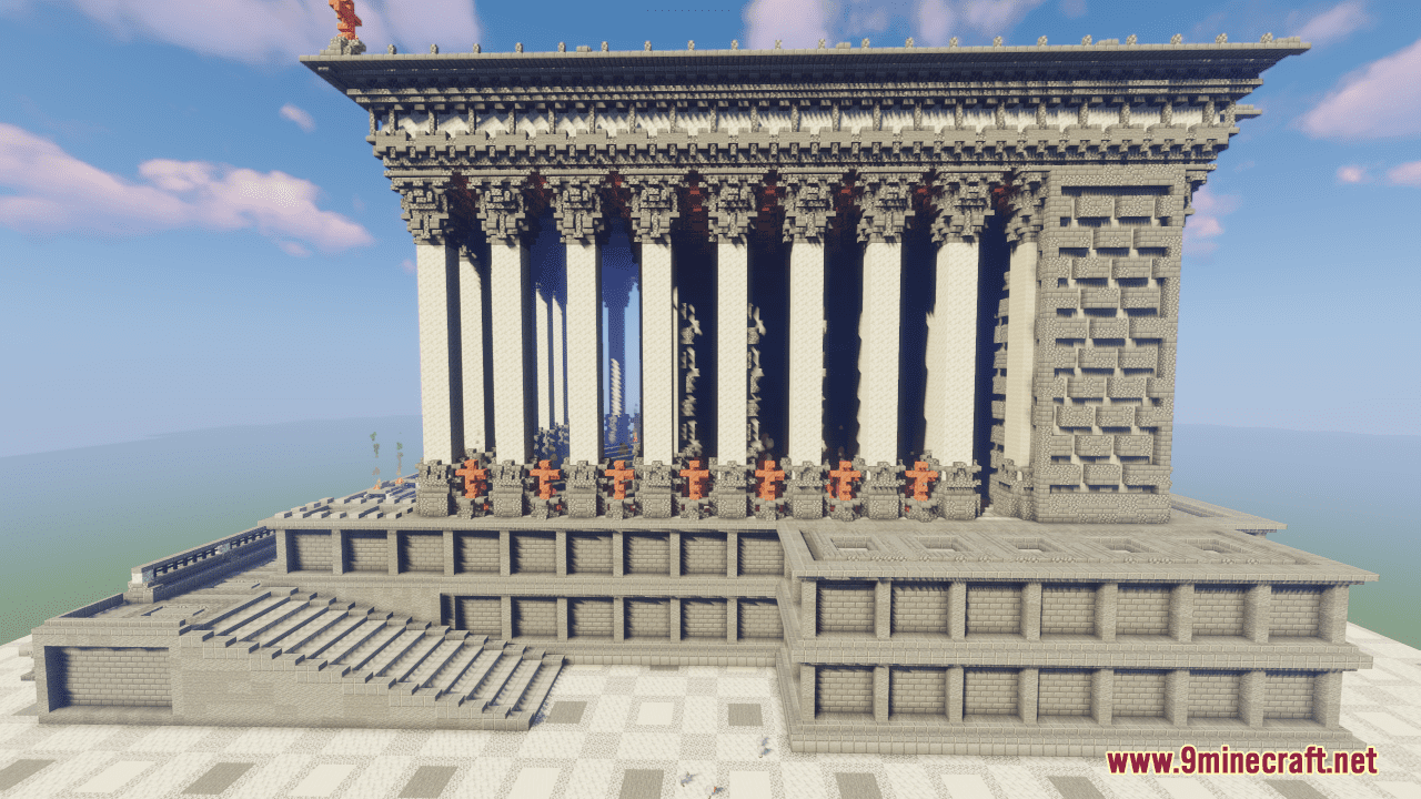 Temple of Venus Genetrix Map (1.21.1, 1.20.1) - Recreation of Historical Grandeur 4