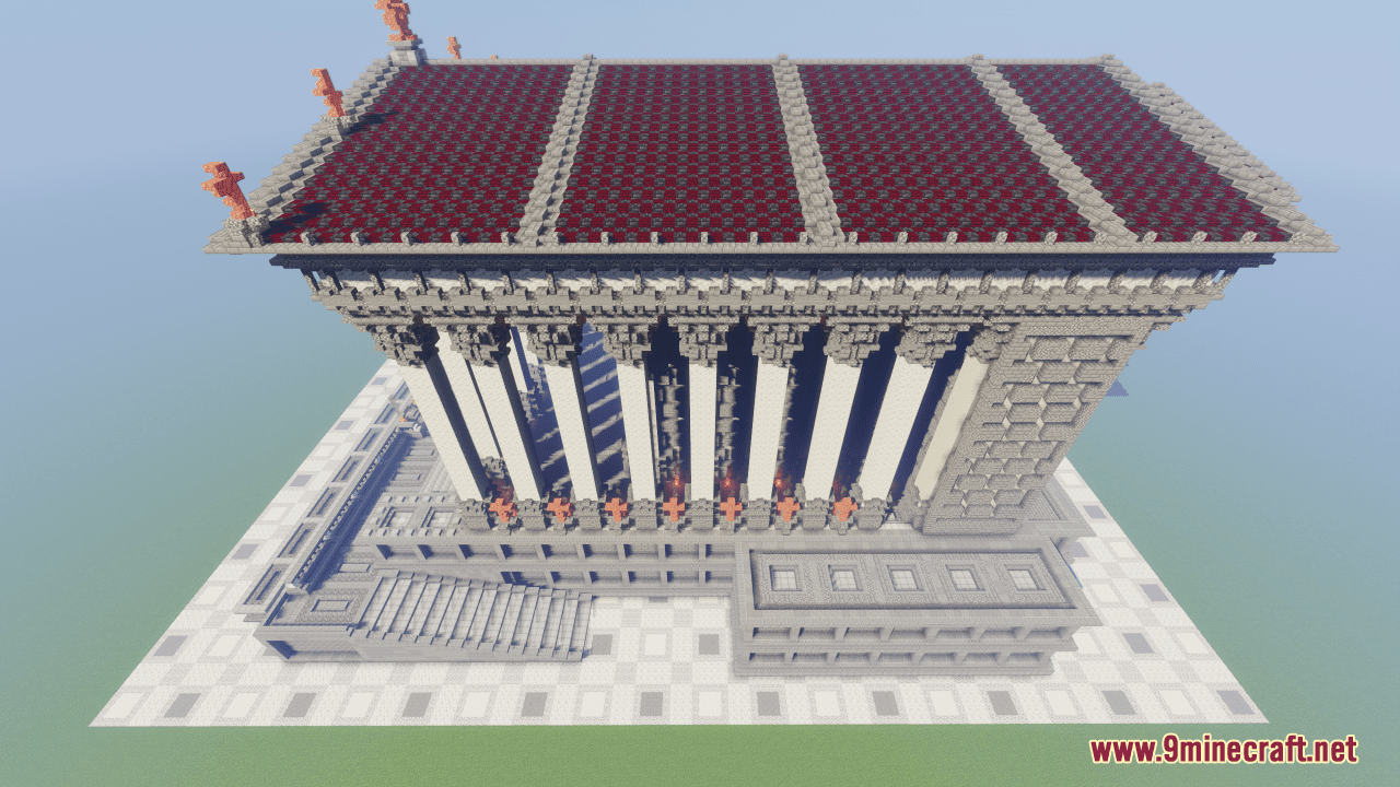 Temple of Venus Genetrix Map (1.21.1, 1.20.1) - Recreation of Historical Grandeur 5