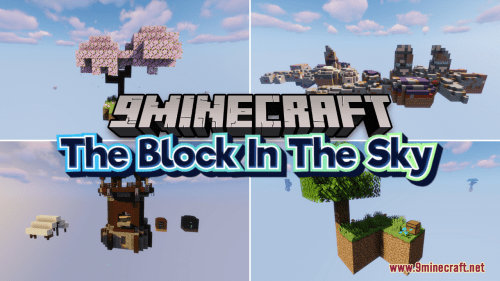 The Block In The Sky Map (1.21.1, 1.20.1) – Custom Advancements and More Thumbnail