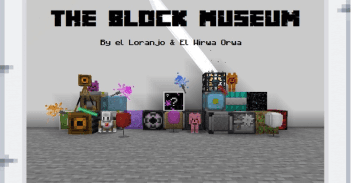 The Block Museum Map (1.20, 1.19) - MCPE/Bedrock 1