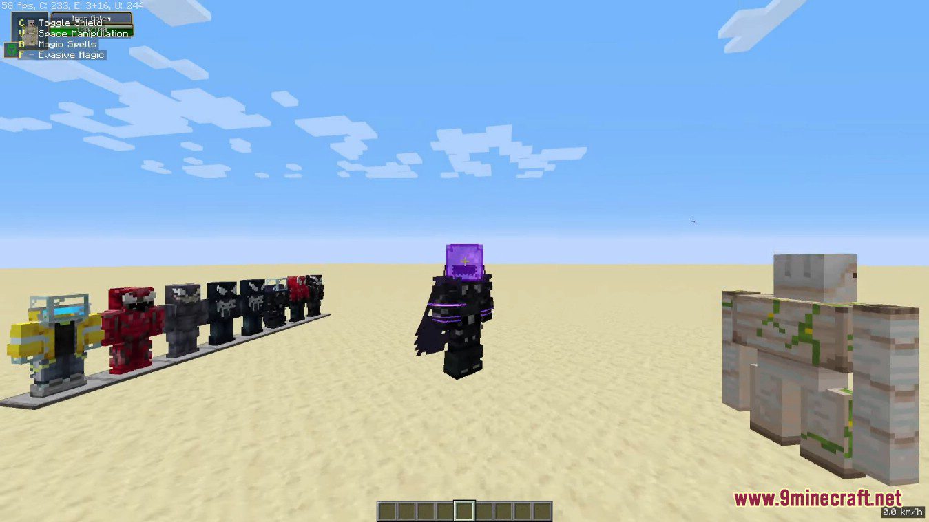 The Pack With Things Heropack Mod (1.7.10) - Sony's Universe Suits 4