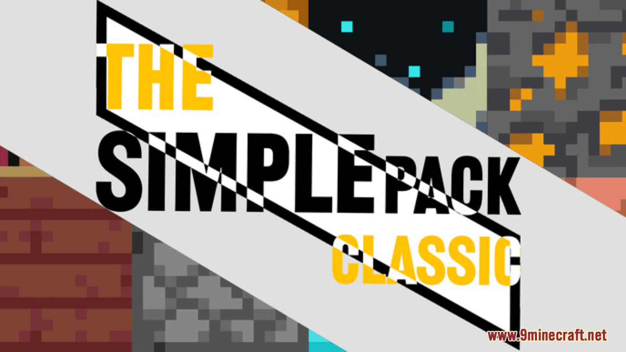 The SimplePack Classic Resource Pack (1.20.6, 1.20.1) - Texture Pack 1