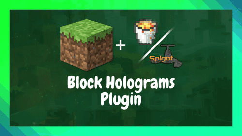 Block Holograms Plugin (1.20.1, 1.19.4) – Spigot Thumbnail