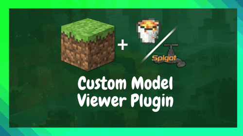 Custom Model Viewer Plugin (1.20.1, 1.19.4) – Spigot Thumbnail