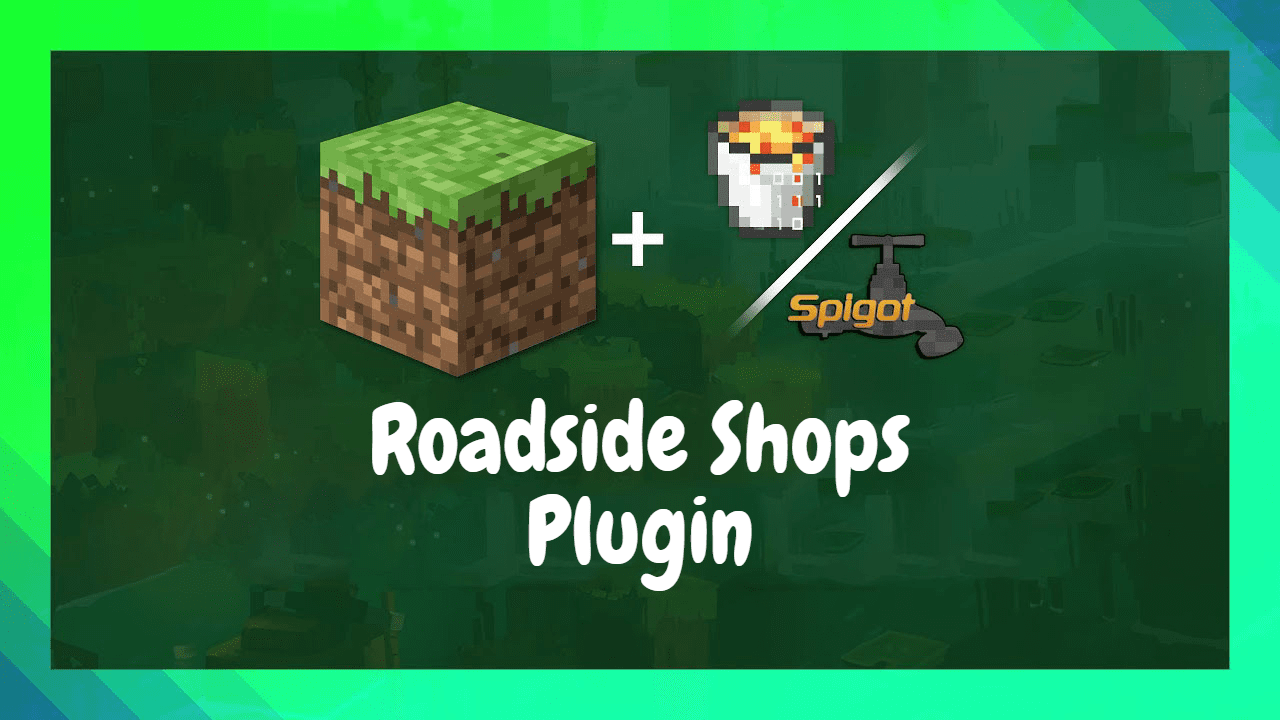 Roadside Shops Plugin (1.20.1, 1.19.4) – Spigot 1